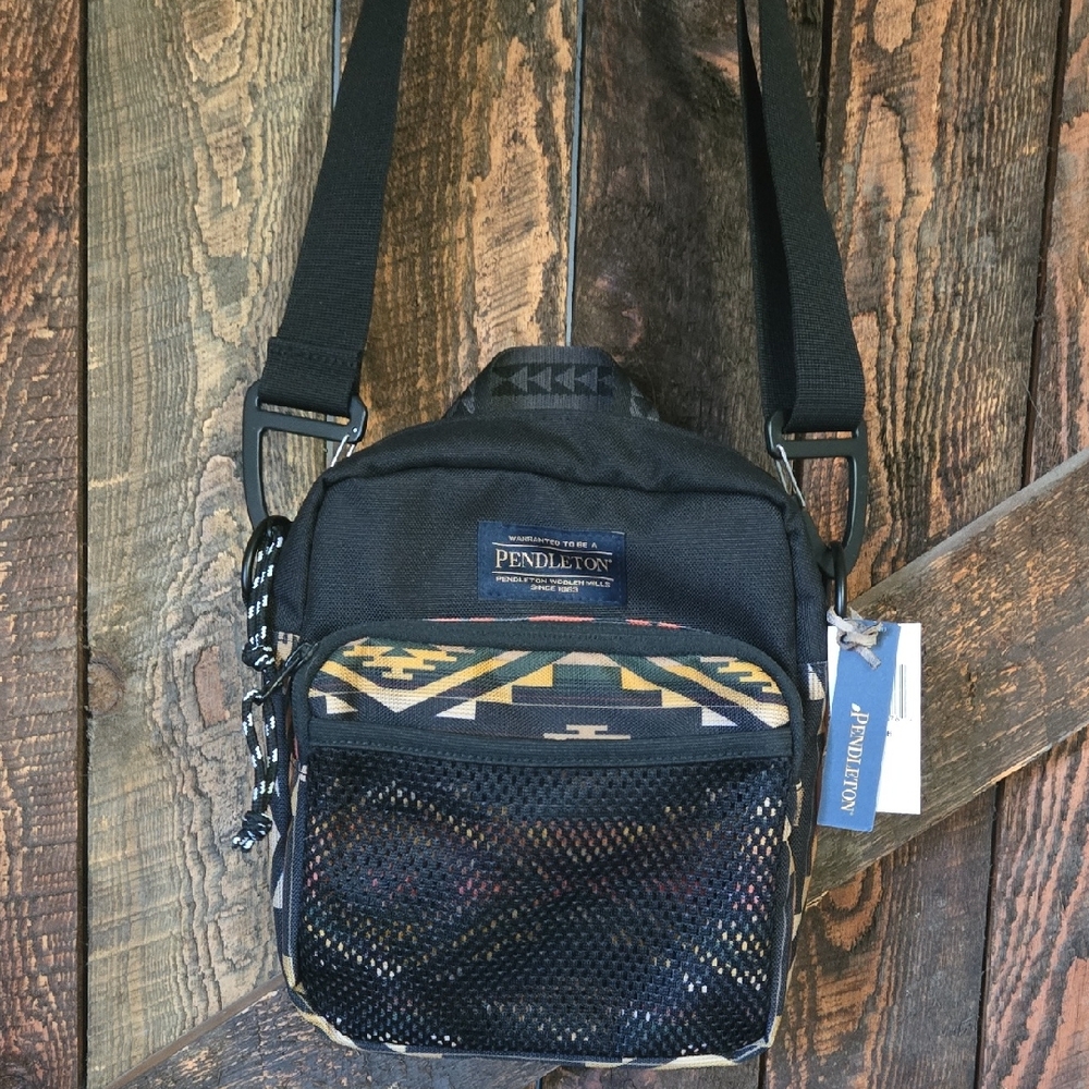 NWT Pendleton Tumalo Aztec Southwestern Crossbody Bag Purse - Picture 1 of 10